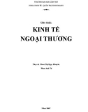 Giáo trình Kinh tế ngoại thương: Phần 1