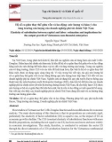 Hệ số co giãn thay thế giữa vốn và lao động: Ước lượng và hàm ý cho tăng trưởng sản lượng của doanh nghiệp phi tài chính Việt Nam