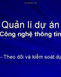 Bài giảng Quản lí dự án công nghệ thông tin: Bài 5 - Ngô Trung Việt, Phạm Ngọc Khôi