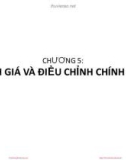 Bài giảng Phân tích chính sách kinh tế xã hội - Chương 5: Đánh giá và điều chỉnh chính sách