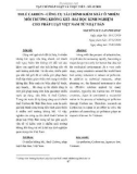 Thuế carbon – công cụ tài chính kiểm soát ô nhiễm môi trường không khí – bài học kinh nghiệm cho pháp luật Việt Nam từ Nhật Bản