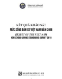 Kết quả Khảo sát mức sống dân cư Việt Nam năm 2018