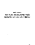 Thị trường bất động sản: Chính sách phát triển ở Việt Nam - Phần 2