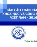 Báo cáo toàn cảnh khoa học và công nghệ Việt Nam - 2016