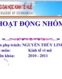 Bài thảo luận: Tổng quan về lạm phát ở Việt Nam