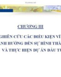 Bài giảng Lập và Quản lý dự án: Chương 3