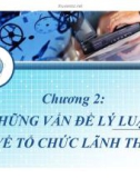 Bài giảng Chương 2: Những vấn đề lý luận về tổ chức lãnh thổ