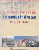 Thị trường bất động sản: Chính sách phát triển ở Việt Nam - Phần 1