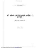 Giáo trình Kỹ năng xây dựng và quản lý dự án - Ths.Nguyễn Ngọc Lâm