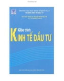 Giáo trình kinh tế đầu tư - ĐH Kinh tế Quốc dân