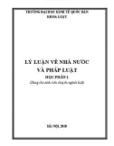 Giáo trình Lý luận về Nhà nước và Pháp luật - Trường Đại học Kinh tế Quốc Dân