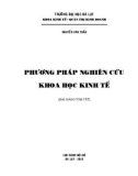 Bài giảng tóm tắt môn Phương pháp nghiên cứu khoa học kinh tế - Đại học Đà Lạt