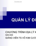 Bài giảng: Quản lý đô thị - Mở đầu (TS Võ Kim Cương)