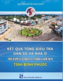 Kết quả Tổng điều tra dân số và nhà ở thời điểm 0 giờ ngày 01 tháng 4 năm 2019 tỉnh Bình Phước