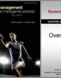 Lecture Project management: The managerial process (5/e): Chapter 16 - Erik W. Larson, Clifford F. Gray