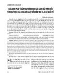 Khía cạnh pháp lí của hoạt động mua bán xăng dầu trên biển theo quy định của Công ước Luật biển năm 1982 và án lệ quốc tế