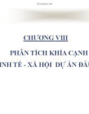 Bài giảng Lập và Quản lý dự án: Chương 8