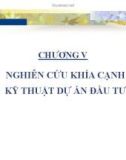 Bài giảng Lập và Quản lý dự án: Chương 5