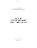 Ebook Lịch sử ngành Thống kê tỉnh Tuyên Quang