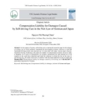 Bồi thường thiệt hại do ô tô tự lái gây ra trong pháp luật Đức và Nhật Bản