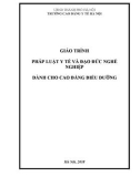 Giáo trình Pháp luật y tế và đạo đức nghề nghiệp (Dành cho cao đẳng điều dưỡng) - Trường CĐ Y tế Hà Nội