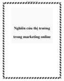 Nghiên cứu thị trường trong marketing online