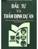 Thẩm định dự án đầu tư: Phần 1