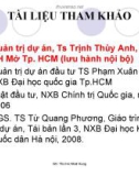 Bài giảng Chương 1: Tổng quan về quản trị dự án