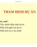 Bài giảng Quản trị dự án: Chương 2 - ThS. Phan Thị Thu Hương