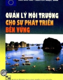 Quản lý sự phát triển bền vững cho môi trường (In lần thứ ba): Phần 1