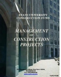 STATE UNIVERSITY CONSTRUCTION FUND MANAGEMENT OF CONSTRUCTION PROJECTS