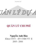 Bài giảng Quản lý dự án - Nguyễn Anh Hào