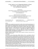 A firm analysis level of supporting industries in Hanoi city Vietnam: Application of resource based view and industrial organization