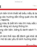 Bài giảng Phát triển hệ thống thông tin kinh tế - Chương 7: Biểu mẩu & Báo cáo