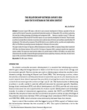 The relationship between Japan's ODA and FDI to Vietnam in the new context