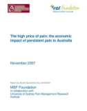 The high price of pain: the economic impact of persistent pain in Australia