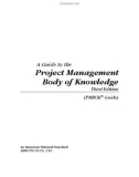 A Guide to the Project Management Body of Knowledge Part 1