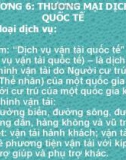 Bài giảng Quan hệ kinh tế quốc tế - Chương 6: Thương mại dịch vụ quốc tế