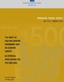 The imPact of high and groWing government debt on economic groWth an emPirical inveStigation for the euro area