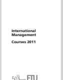 FORTBILDUNGSZENTRUM FÜR TECHNIK UND UMWELT (FTU): International Management Courses 2011