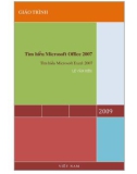 Giáo trình - Tìm hiểu Microsoft Excel 2007 - Tập 2 - Lê Văn Hiếu - 1