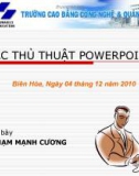 Bài giảng Tin học văn phòng: Bài 2 - Phạm Mạnh Cương