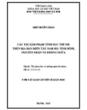 Tóm tắt Luận án Tiến sĩ Luật học: Các tội xâm phạm tình dục trẻ em trên địa bàn miền Tây Nam bộ: Tình hình, nguyên nhân và phòng ngừa