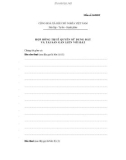 Mẫu hợp đồng thuê quyền sử dụng đất và tài sản gắn liền với đất - Mẫu số 1