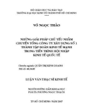 Luận văn thạc sĩ kinh tế: Những giải pháp chủ yếu nhằm chuyển tổng công ty xây dựng số 1 thành tập đoàn kinh tế mạnh trong tiến trình hội nhập quốc tế