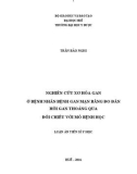 Luận án Tiến sĩ Y học: Nghiên cứu xơ hóa gan ở bệnh nhân bệnh gan mạn bằng đo đàn hồi gan thoáng qua đối chiếu với mô bệnh học