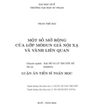 Luận án Tiến sĩ Toán học: Một số mở rộng của lớp môđun giả nội xạ và vành liên quan