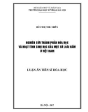 Luận án Tiến sĩ Hóa học: Nghiên cứu thành phần hóa học và hoạt tính sinh học của một số loài nấm ở Việt Nam