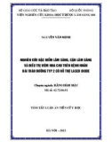 Tóm tắt Luận án Tiến sĩ Y học: Nghiên cứu đặc điểm lâm sàng, cận lâm sàng và điều trị viêm nha chu trên bệnh nhân đái tháo đường typ 2 có hỗ trợ laser diode