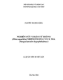 Luận án tiến sĩ Thủy sản: Nghiên cứu vi bào tử trùng (Microsporidia) nhiễm trong cơ cá tra (Pangasianodon hypophthalmus)